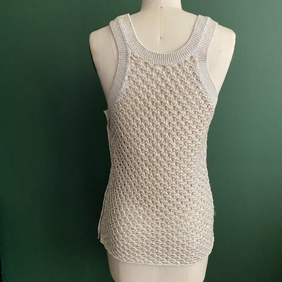 Proenza Schouler Metallic Mesh Tank Top - Picture 5 of 15